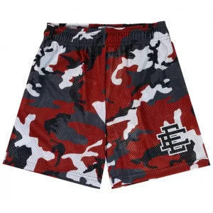 Eric Emanuel EE Basic Short Maroon/Black Camo