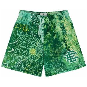 Eric Emanuel EE Basic Short Neon Green Paisley