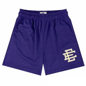 Eric Emanuel EE Basic Short Purple/Off-White