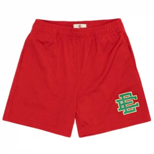 Eric Emanuel EE Basic Short Red/Gold/Glitter Green