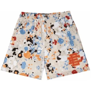 Eric Emanuel EE Basic Short White Splatter