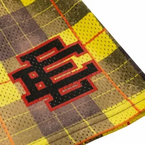 Eric Emanuel EE Basic Short Yellow/Black Plaid