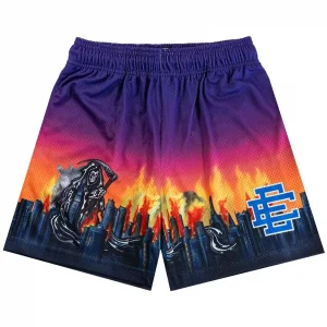 Eric Emanuel x Warren Lotas I Short Multicolor