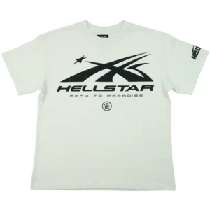 Hellstar Path To Paradise Sports Logo Tee White