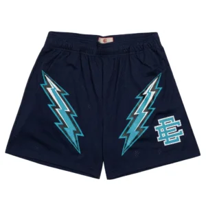 Eric Emanuel EE Basic Lightning Bolt Short Navy/Black/Teal