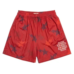 Eric Emanuel x BAPE EE Basic Short Red