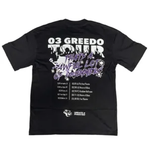 Cough Syrup 03 Greedo Tour Tee Black