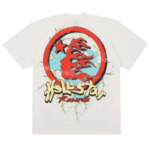 HELLSTAR STUDIOS HEAVEN ON EARTH CREAM TEE