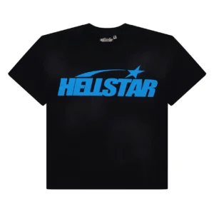 Hellstar Classic T-shirt (Regular Print) Black/Blue