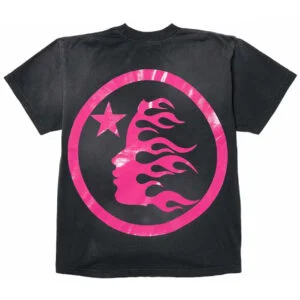 Hellstar Gel Sport Logo T-Shirt Black/Pink