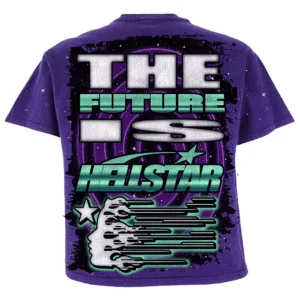 Hellstar Goggles T-Shirt Purple