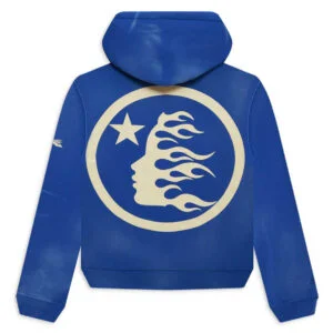 Hellstar No Guts No Glory Hoodie Blue