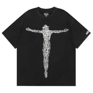 Hellstar QR Christ Tee in Black