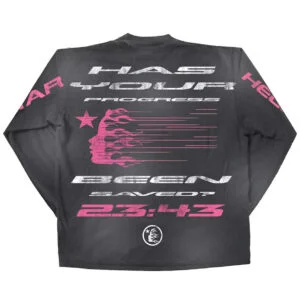 Hellstar Qr Christ L/S Tee in Black