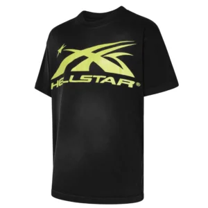 Hellstar Sport Logo T-shirt Black Yellow