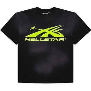 Hellstar Sports Core Logo Gel T-shirt Light Green