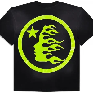 Hellstar Sports Core Logo Gel T-shirt Light Green