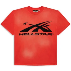 Hellstar Sports Logo T-Shirt ‘Red’