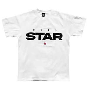 Hellstar Star Logo Tee White