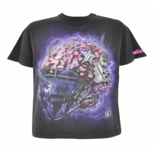 Hellstar Powered ByThe Star T-Shirt Black