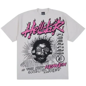 Hellstar Studios Heaven Sounds T-Shirt Grey