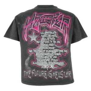 Hellstar The Future T-Shirt Black/Pink