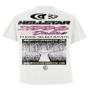 Hellstar pixel T-Shirt White