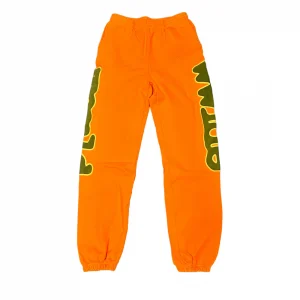 Sp5der World Beluga Sweatpants Orange