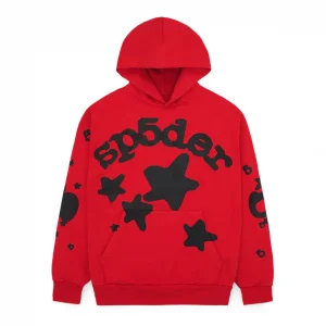 Sp5der Beluga Hoodie Red