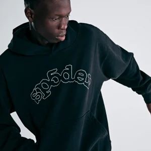 SP5DER OG LOGO HOODIE BLACK