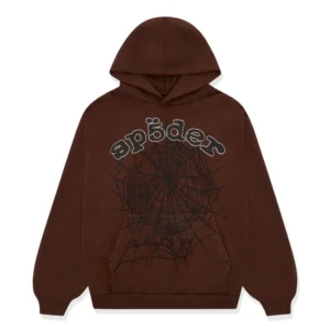 SP5DER BROWN Hoodie