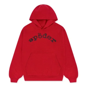 SP5DER VVS TRACKSUIT RED