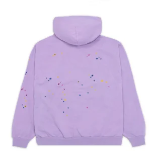 Sp5der Acai Hoodie Purple 