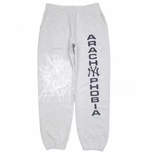Sp5der Arach NY Phobia Sweatpants Ash Grey