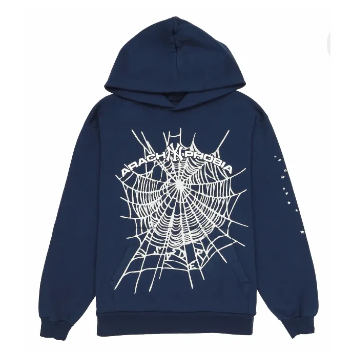 Sp5der Arachnophobia Hoodie Navy