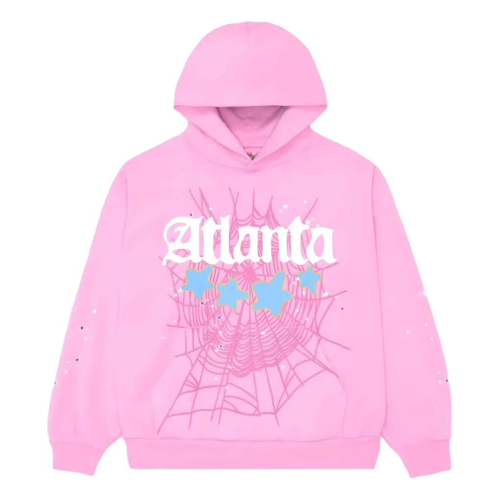 Sp5der Atlanta Tracksuit Pink