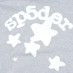 Sp5der Beluga Hoodie Heather Grey