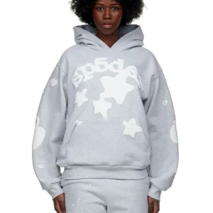 Sp5der Beluga Hoodie Heather Grey