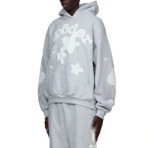 Sp5der Beluga Hoodie Heather Grey