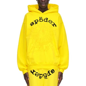 Sp5der LEGACY Tracksuit Yellow