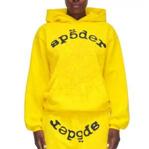Sp5der LEGACY Tracksuit Yellow