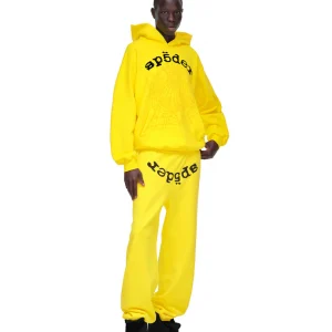 Sp5der LEGACY Tracksuit Yellow