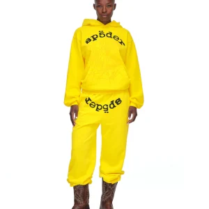 Sp5der LEGACY Tracksuit Yellow