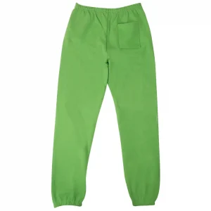 Sp5der Logo Print Sweatpants Green