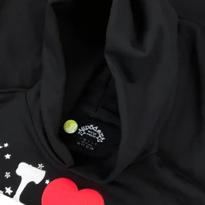 Sp5der Souvenir Hoodie Black