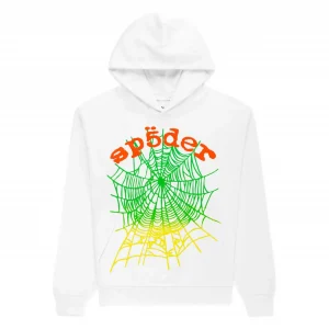 Sp5der Web Hoodie White