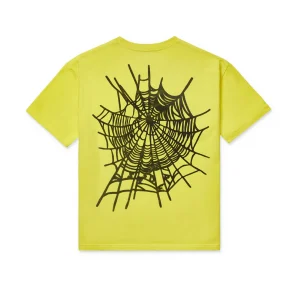 Sp5der Web Tee Yellow/Black