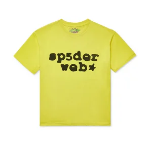 Sp5der Web Tee Yellow/Black