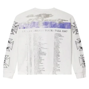 Vale Valley Slam Graphic Long-Sleeve Tee - White