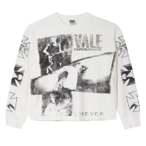 Vale Valley Slam Graphic Long-Sleeve Tee - White